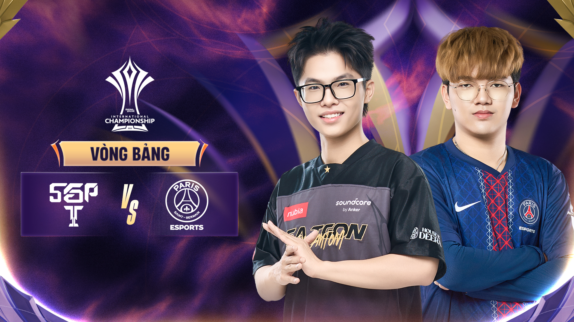 Full Match Saigon Phantom - PSG Esports (Vòng Bảng - AIC 2025) | VieON