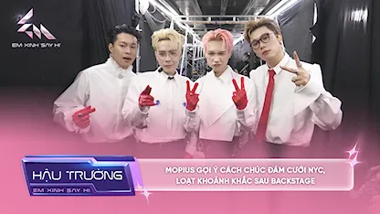 [BTS Concert] MOPIUS gợi ý cách chúc đám cưới NYC, loạt khoảng khắc sau backstage