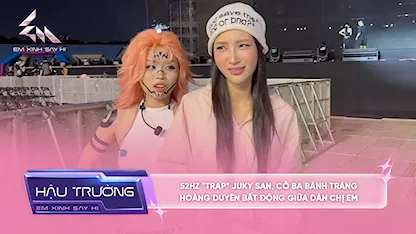 [BTS Concert] 52Hz "trap" Juky San, Cô Ba Bánh Tráng Hoàng Duyên bất động giữa dàn chị em