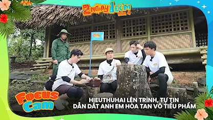 HIEUTHUHAI lên trình, tự tin dẫn dắt anh em hòa tan vô tiểu phẩm