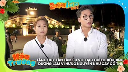 Tăng Duy Tân tâm sự với các cựu chiến binh, Dương Lâm ví Hưng Nguyễn như cây cổ thụ