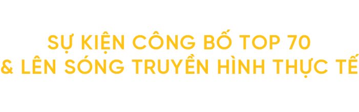 Sự Kiện Công Bố Top 70 & Lên Sóng Truyền Hình Thực Tế Tôi Là Hoa Hậu Hoàn Vũ Việt Nam 2022
